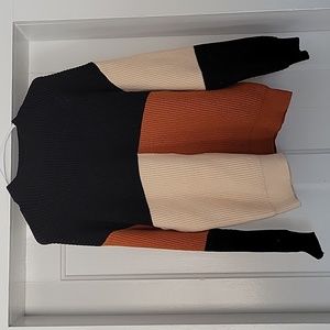 Pink Lily colorblock sweater